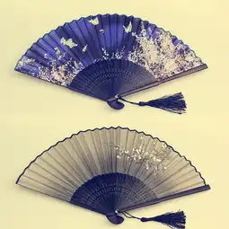 扇子折扇中国古风扇子日式可爱折扇女式扇子夏季和风舞蹈折叠扇子