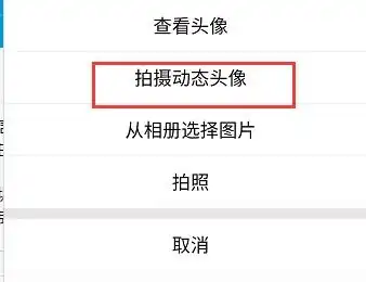 qq怎么换gif头像