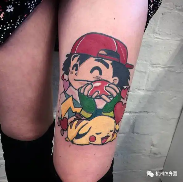 tattoo纹身素材皮卡丘