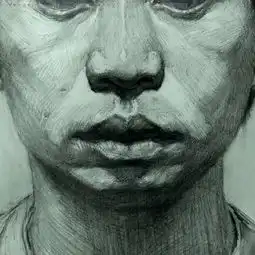 清华大学美术学院雕塑系2003级,陈焕辉,素描头像美术高考投稿作品2010042017