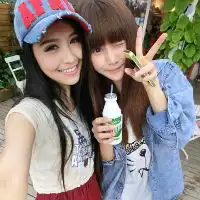 姐妹儿我的宝贝儿陪我笑陪我哭的时尚姐妹头像