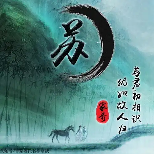 用你的名字做微信头像,45张唯美中国风名字姓氏头像,有你的吗