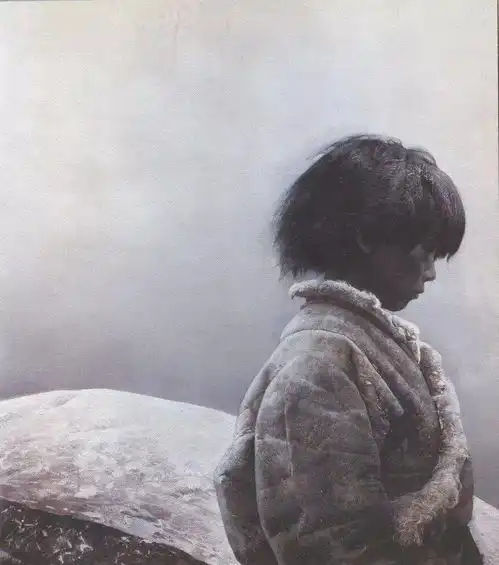 冯小刚为买他一幅画怒砸2072万,画中的摄魂双眸,至今无人能及
