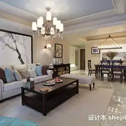 禅意中式装修效果图-设计本