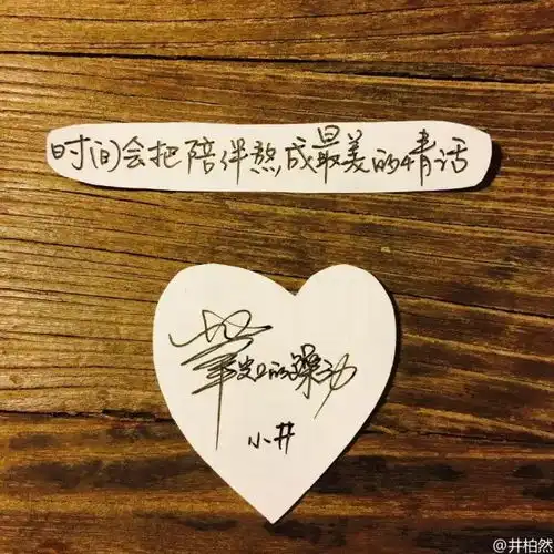 张一山和井柏然的字都写的这么好看,你还不好好练字