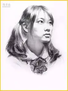素描头像掌握头发的技法攻略,轻松拿高分