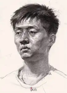 素描头像想拿高分就要掌握3好,把握好五官处理好明暗刻画好细节
