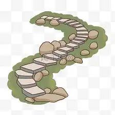 乡村小路手绘卡通元素素材图片免费下载千库网