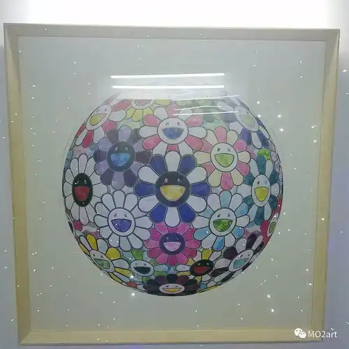 展讯村上隆武汉藏品展,一场色彩缤纷的太阳花之旅