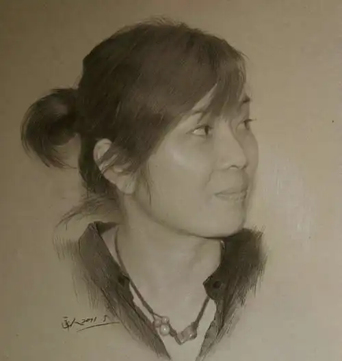 一组写实素描作品欣赏