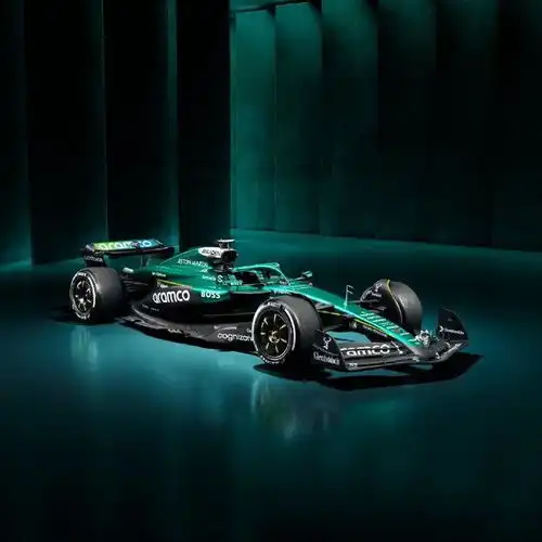 全力冲击新赛季f1阿斯顿马丁车队发布新车amr25绿黑色调