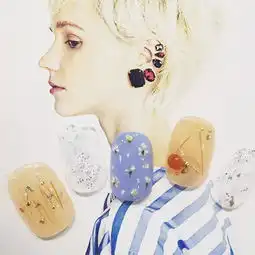 听说干花美甲和春天最配哦