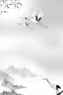 大气简约水墨山水古风背景图图片素材其他格式下载其他大全