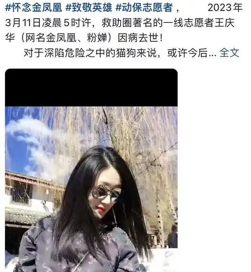 41岁网红金凤凰离世,曾在高速上救下600只狗,被质疑骗捐款
