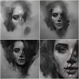 手绘素描一组超赞素描作品