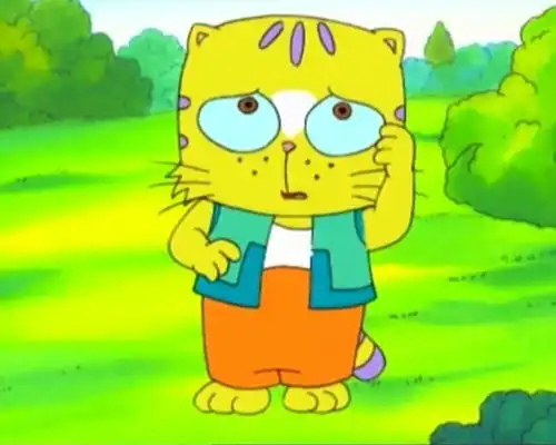 蓝皮鼠和大脸猫头像大脸猫