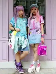 照片上的女生是网络红人吗,请提供一些类似这种头发粉与蓝结合的女生头像,越多越好,本人会追加悬赏