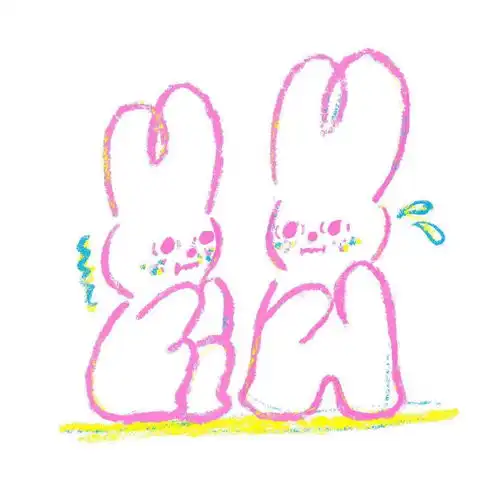 关于兔兔头像表情包