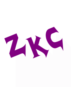 谁帮我制作一个zkc三个字母的qq头像紫色