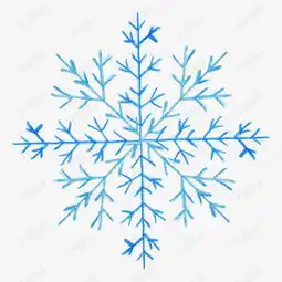 冬季蓝色雪花素材图片免费下载高清卡通手绘png千库网图片编号7786119