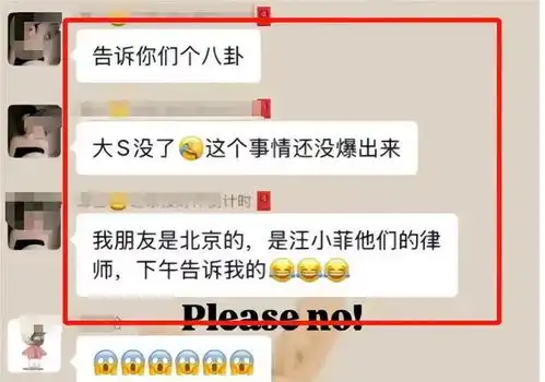 大s离世,汪晓菲最先得知消息,并告知自己的代理律师