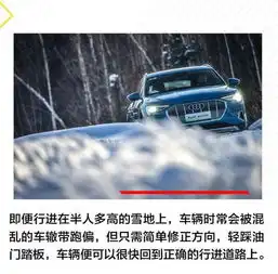 敢于直面冰雪挑战奥迪etron冰雪体验