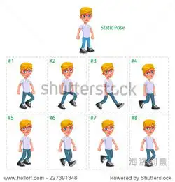 动画的男孩走路8帧1静态姿势行走矢量动画孤立的性格帧人物,其它海洛创意正版图片,视频,音乐素材交易平台shutterstock中国独家合作伙伴站酷旗下品牌