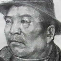 西安美术学院油画系,高波,素描头像优秀作品2015091904