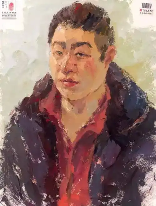 2016中国美术学院部分色彩胸像高分卷