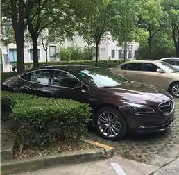 同事一辆紫檀新君越提车了
