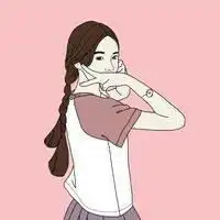 微信头像女卡通带字微信头像图片大全