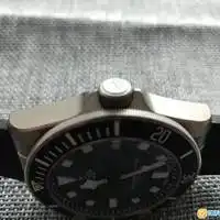 tudorpelagostd25500tnbk342mm黑面钛金属潜水表黑水鬼