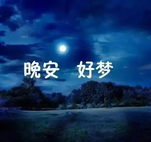 晚安心语正能量简短优美的句子