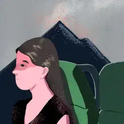 插画肖像