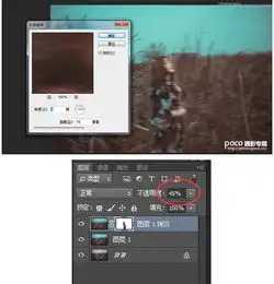 photoshop调出暗黑风格的外景人像照片