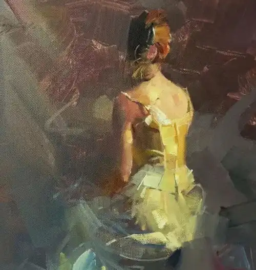 笔触简练,光影精准,吴兆铭的人体油画