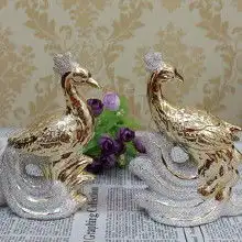 电镀孔雀摆件价格电镀孔雀摆件批发电镀孔雀摆件厂家hc360慧聪网