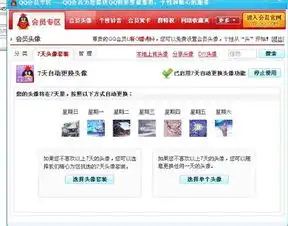 qq会员是否有每天自动换头像的特权