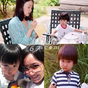 图揭娱圈星二代丑萌代表曹格女儿grace似蜡笔小新李小璐女儿甜馨黑皮