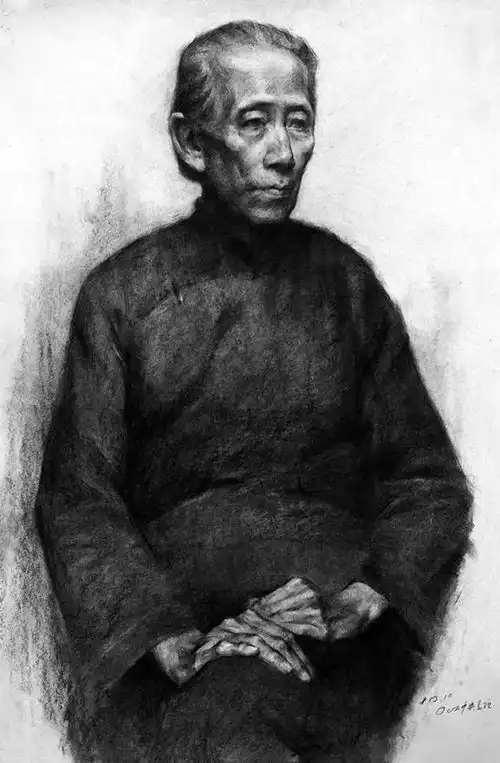 广美油画系教授区础坚,女性素描欣赏