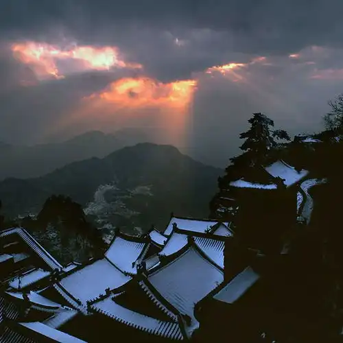 揭秘武当山大雪封山时,道人隐士都在干什么