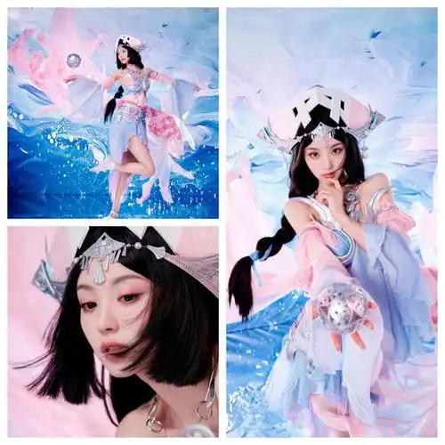 全明星阵容cos王者荣耀,章若楠杨超越等五位女星同场比美