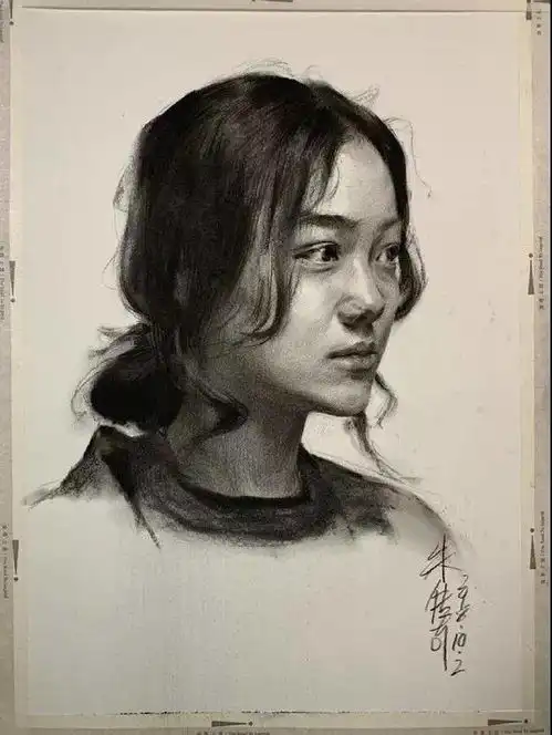 央美朱传奇素描,画作张张成为临摹的典范,收藏学习