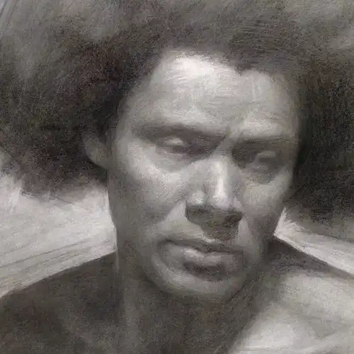 临摹老师的人体素描后,爸妈居然让她去学画画了...