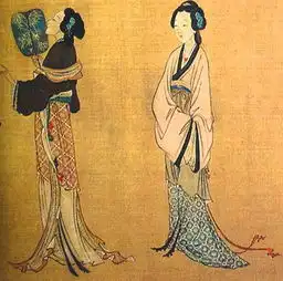整天色迷迷盯着现代美女,换换口味欣赏一下古代美