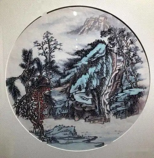 这不是油画,是剪纸