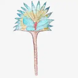 手绘孔雀开屏发簪插画图片素材其他格式下载动漫人物大全