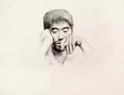 王沂东素描作品