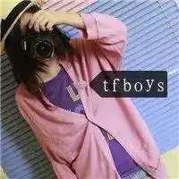带tfboys字母的qq闺蜜头像