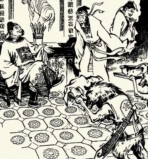 老人之子乃梦中之狼,怀旧小人书连环画梦狼